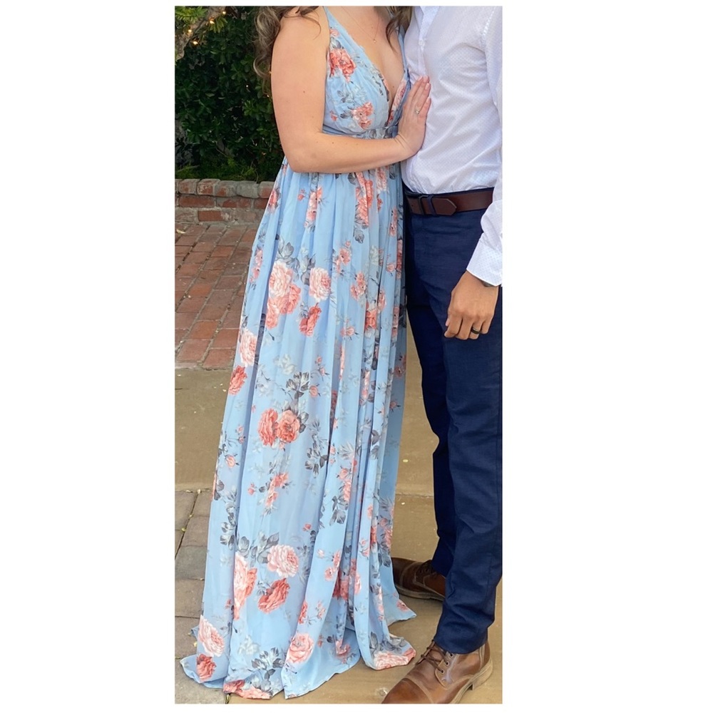 Windsor / Floral dress / Size Small / Blue / Juniors / Women